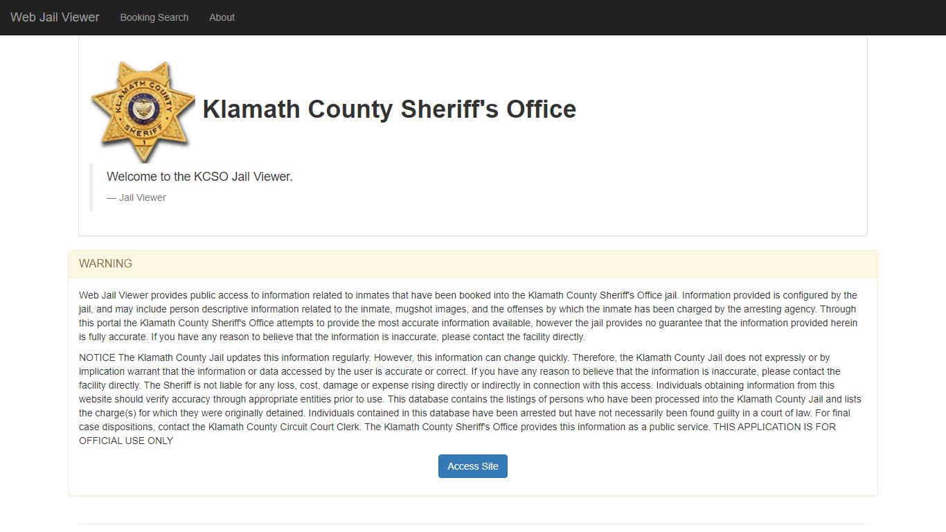 Klamath County Sheriff's Office